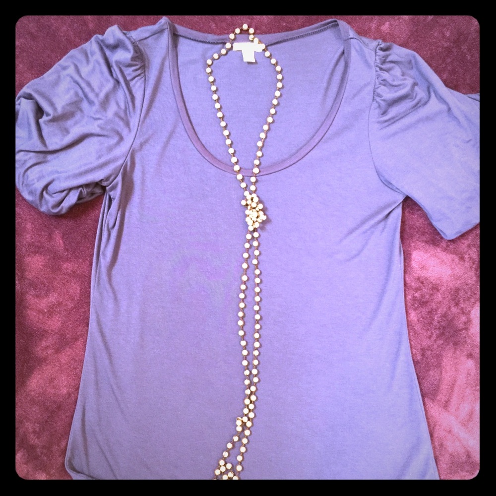 Large Navy Blouse